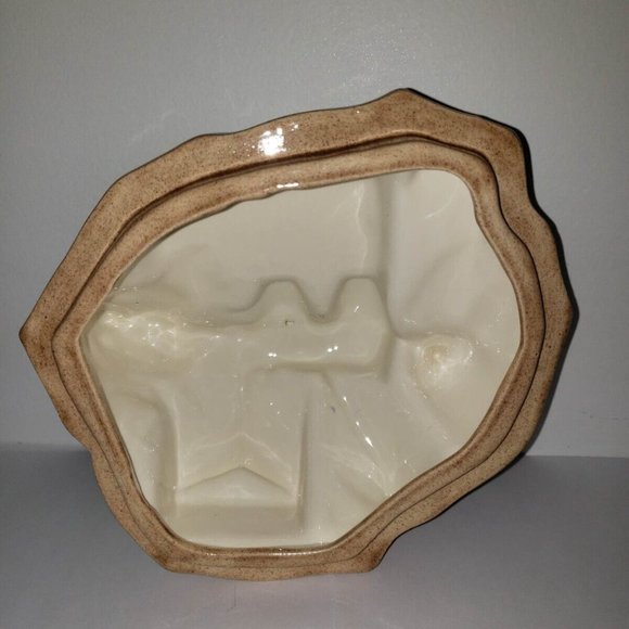 Vintage 1978 Large Ceramic Paper Grocery Bag Cookie Jar - Picture 12 of 13